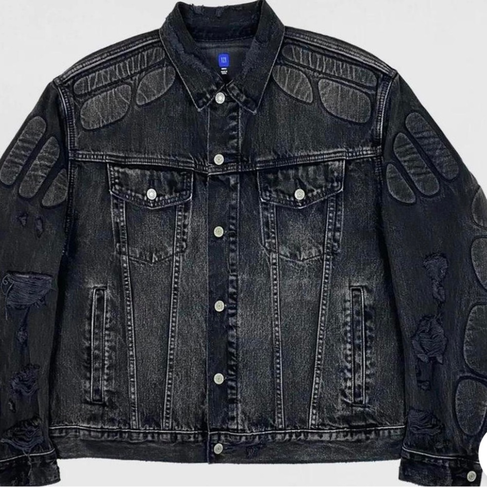 Yezzy Gap Balenciga Padded Denim Jacket NEW